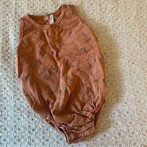 Rylee + Cru Seahorse Romper 6-12M